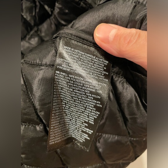 NWT The North Face Women THERMOBALL ECO Quilted jacket Black Size M - Picture 8 of 10